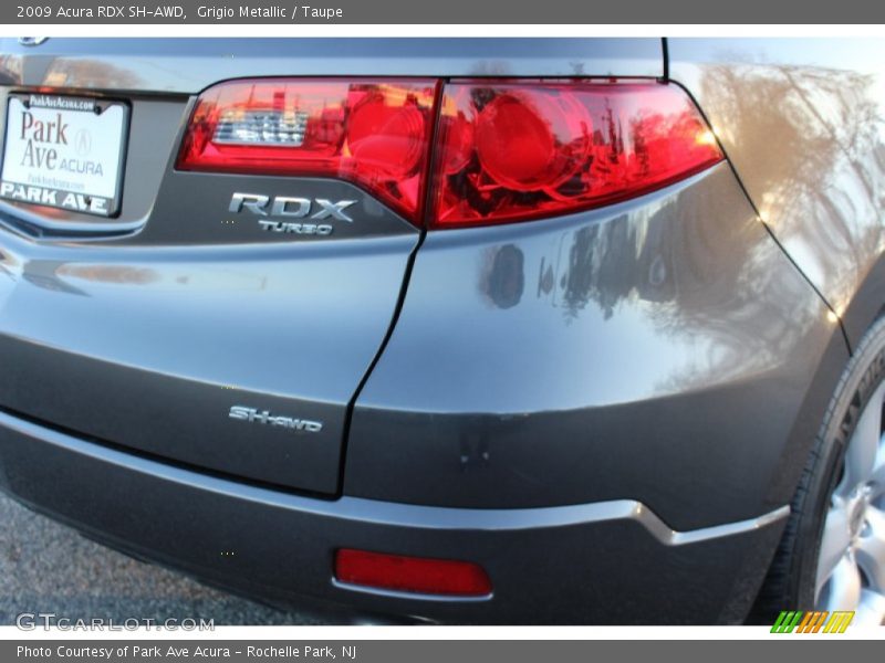 Grigio Metallic / Taupe 2009 Acura RDX SH-AWD