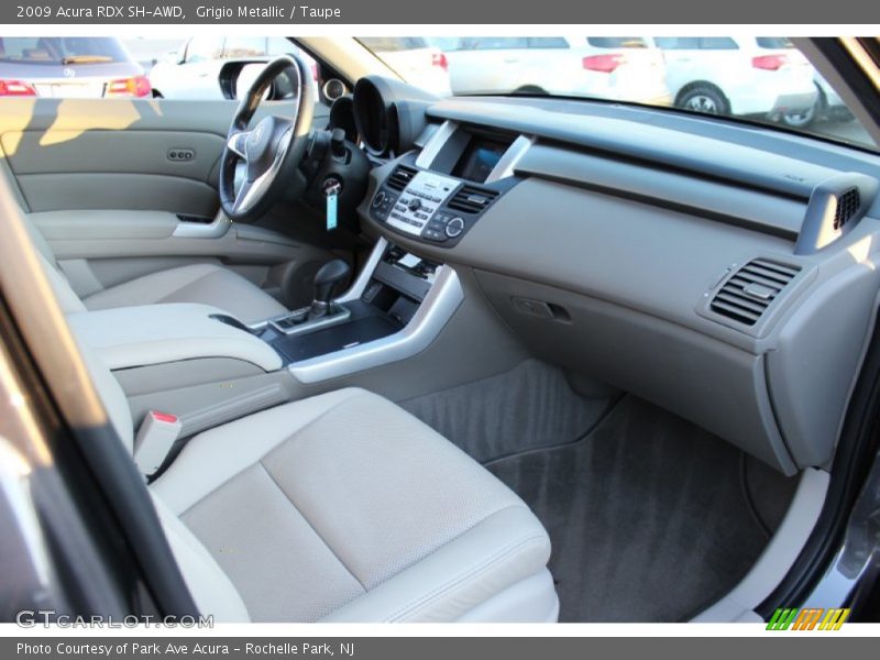 Grigio Metallic / Taupe 2009 Acura RDX SH-AWD