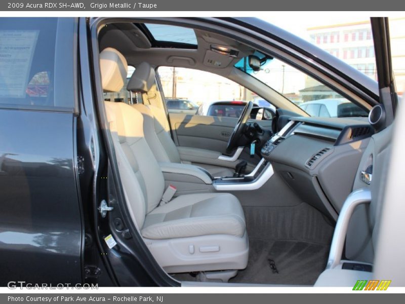 Grigio Metallic / Taupe 2009 Acura RDX SH-AWD
