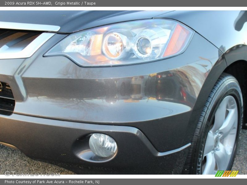 Grigio Metallic / Taupe 2009 Acura RDX SH-AWD