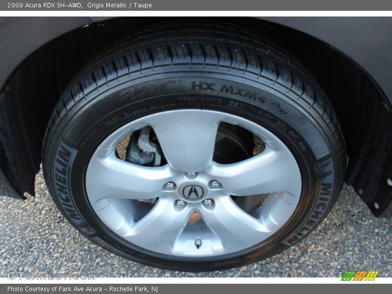 Grigio Metallic / Taupe 2009 Acura RDX SH-AWD