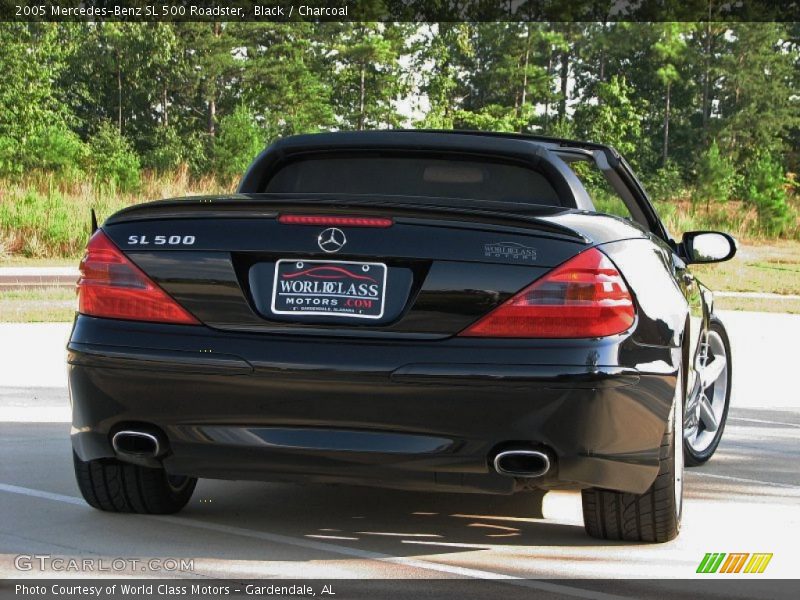 Black / Charcoal 2005 Mercedes-Benz SL 500 Roadster