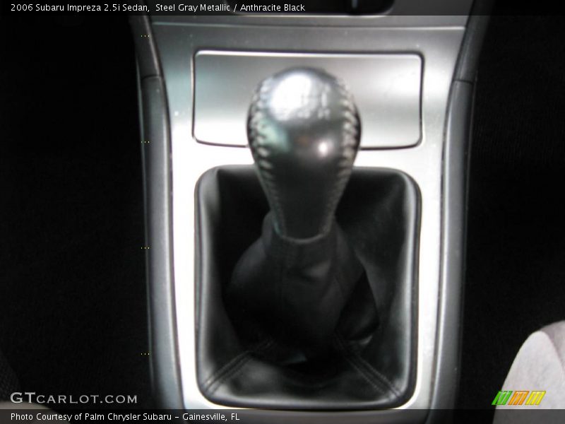 Steel Gray Metallic / Anthracite Black 2006 Subaru Impreza 2.5i Sedan