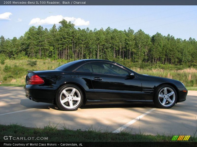 Black / Charcoal 2005 Mercedes-Benz SL 500 Roadster