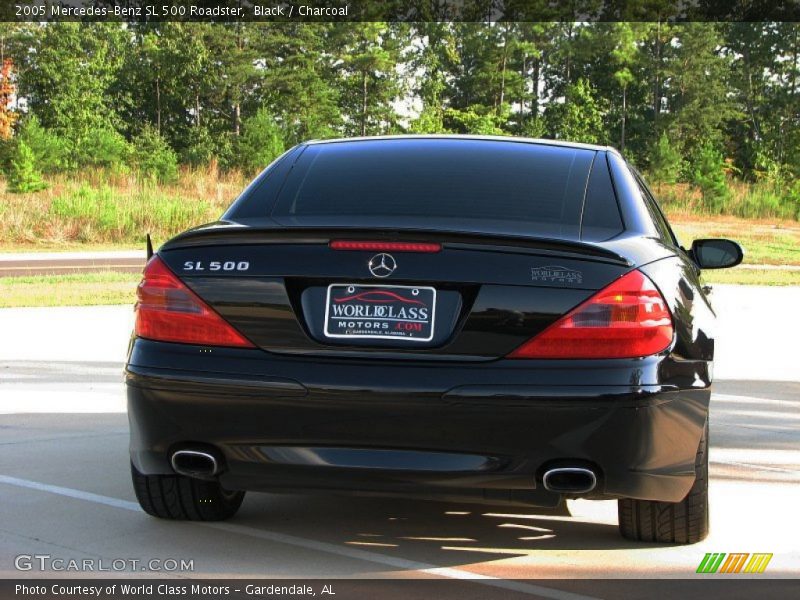 Black / Charcoal 2005 Mercedes-Benz SL 500 Roadster