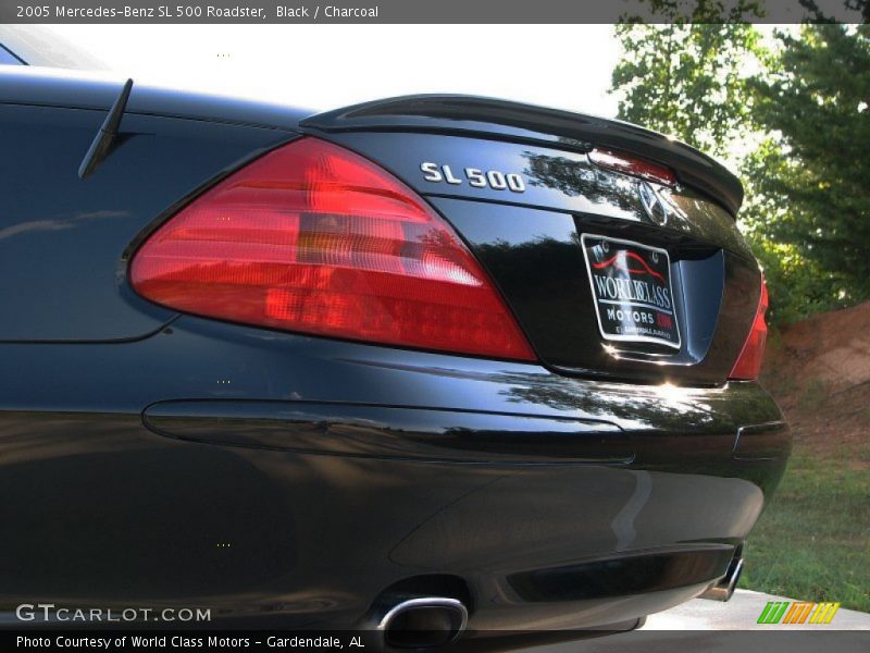 Black / Charcoal 2005 Mercedes-Benz SL 500 Roadster