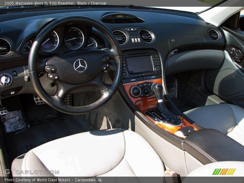 Black / Charcoal 2005 Mercedes-Benz SL 500 Roadster