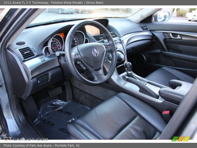 Ebony Black Interior - 2011 TL 3.5 Technology 