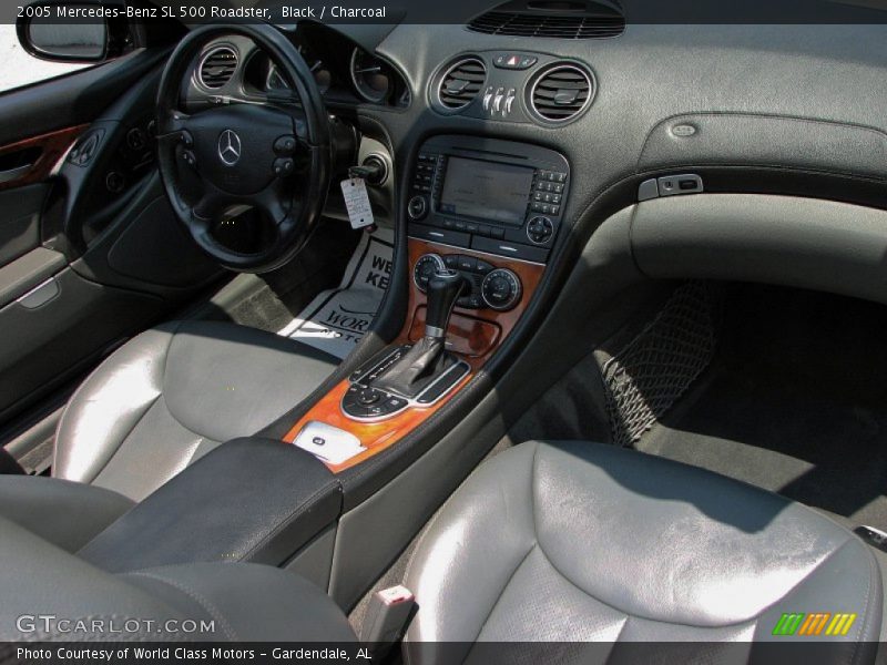 Black / Charcoal 2005 Mercedes-Benz SL 500 Roadster