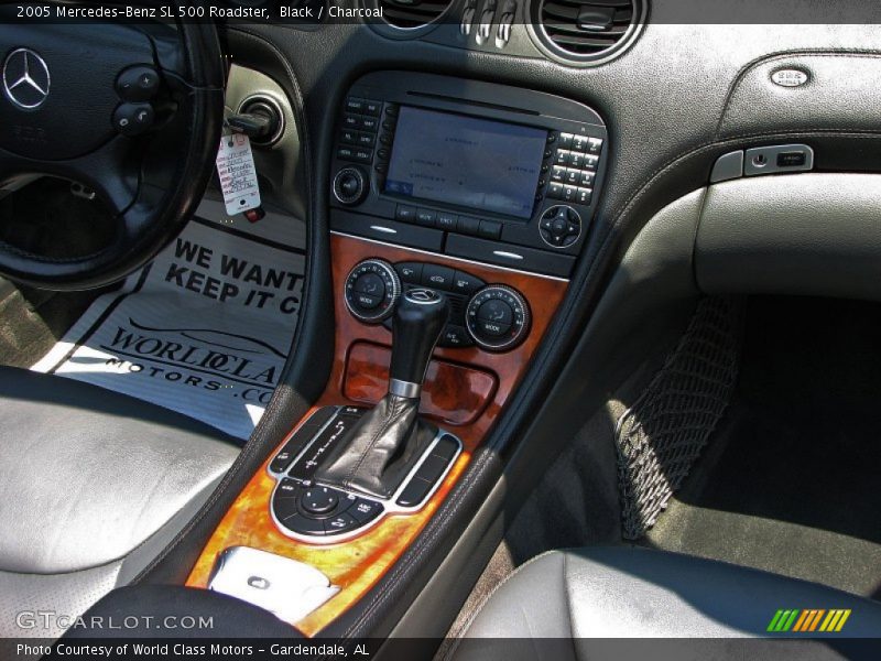 Black / Charcoal 2005 Mercedes-Benz SL 500 Roadster