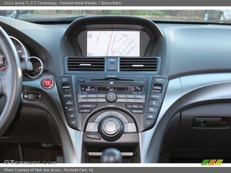 Polished Metal Metallic / Ebony Black 2011 Acura TL 3.5 Technology