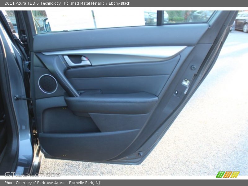 Polished Metal Metallic / Ebony Black 2011 Acura TL 3.5 Technology