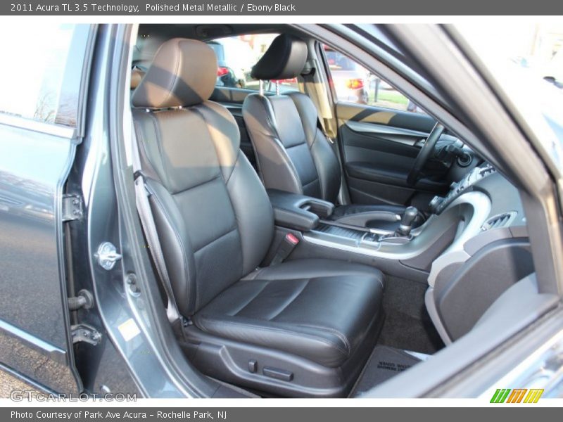 Polished Metal Metallic / Ebony Black 2011 Acura TL 3.5 Technology