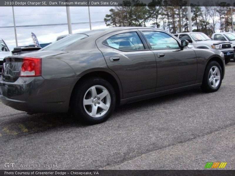 Dark Titanium Metallic / Dark Slate Gray 2010 Dodge Charger SE