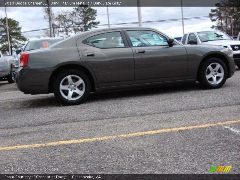 Dark Titanium Metallic / Dark Slate Gray 2010 Dodge Charger SE