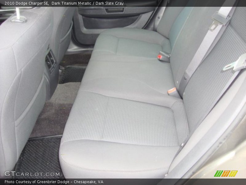 Dark Titanium Metallic / Dark Slate Gray 2010 Dodge Charger SE
