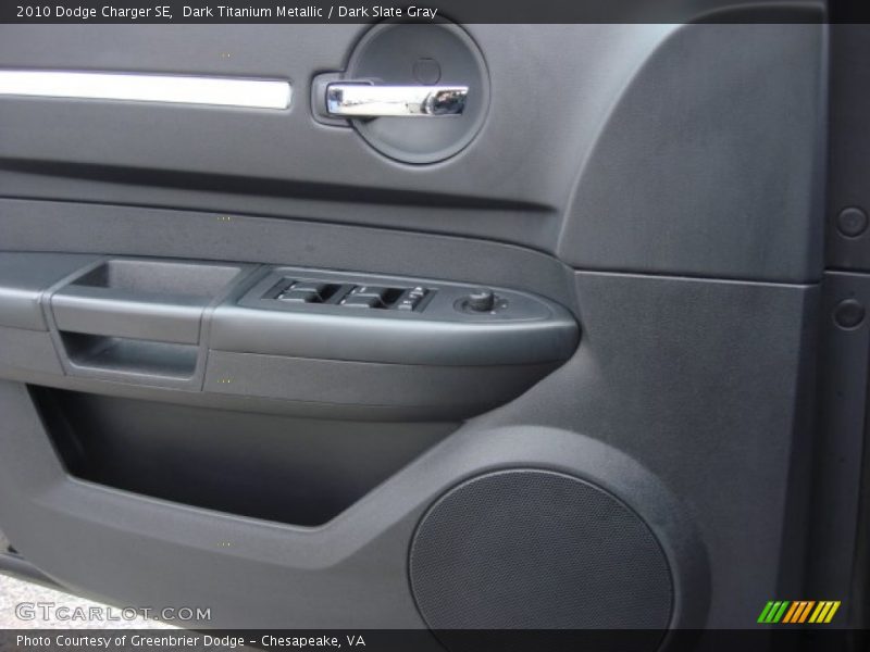 Dark Titanium Metallic / Dark Slate Gray 2010 Dodge Charger SE