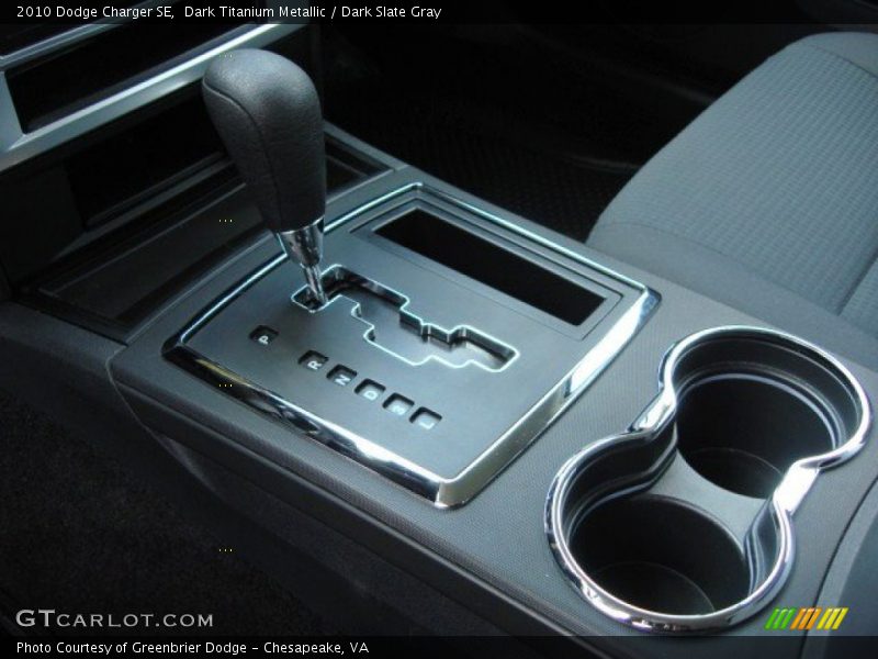 Dark Titanium Metallic / Dark Slate Gray 2010 Dodge Charger SE