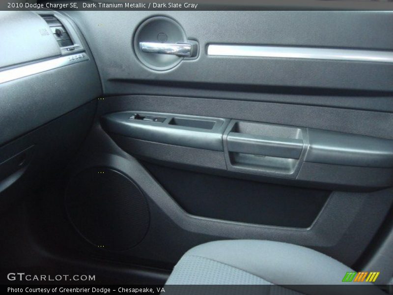 Dark Titanium Metallic / Dark Slate Gray 2010 Dodge Charger SE