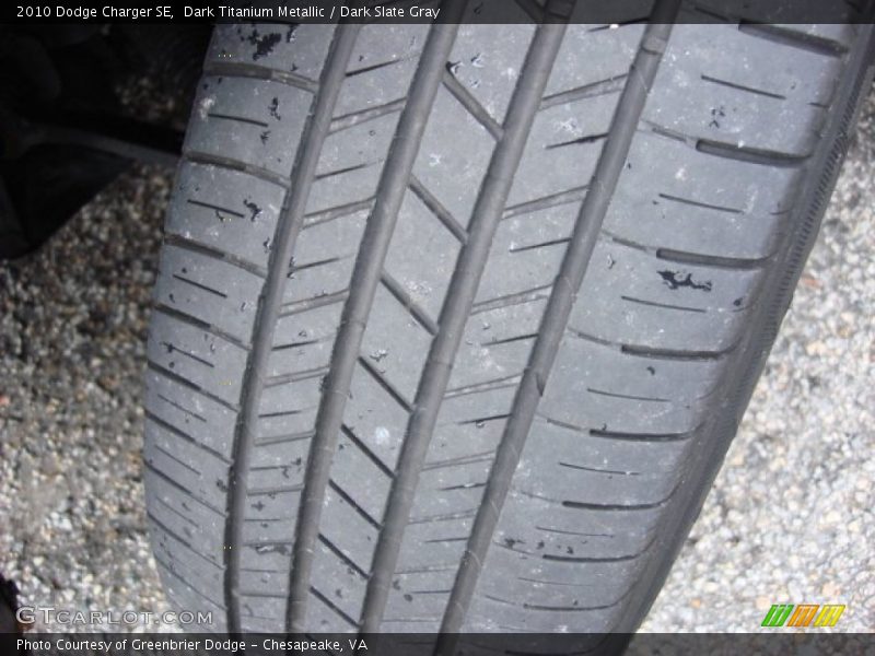 Dark Titanium Metallic / Dark Slate Gray 2010 Dodge Charger SE