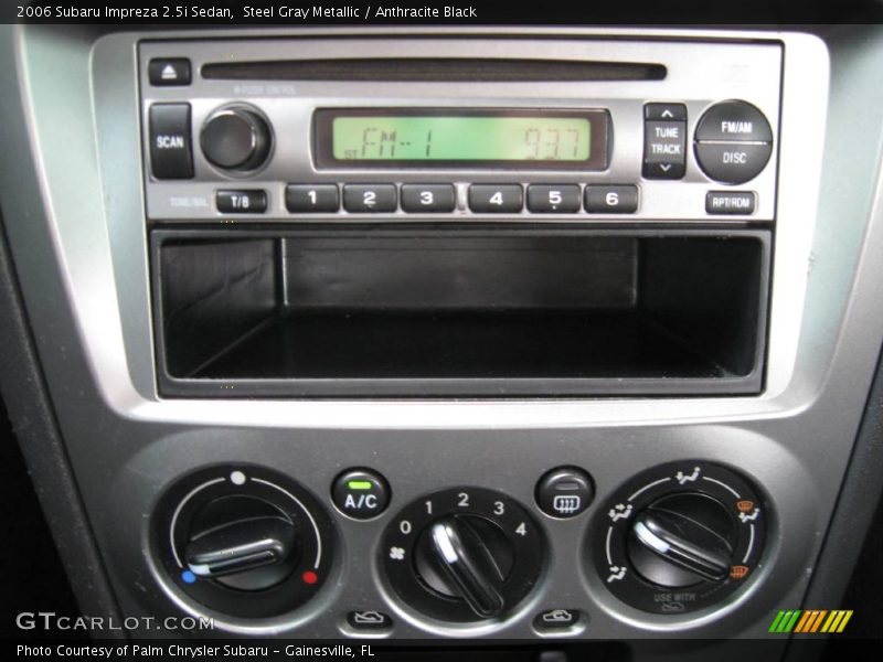 Steel Gray Metallic / Anthracite Black 2006 Subaru Impreza 2.5i Sedan