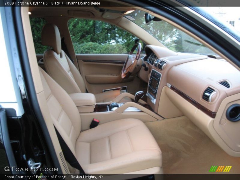 Black / Havanna/Sand Beige 2009 Porsche Cayenne S