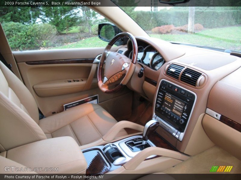 Black / Havanna/Sand Beige 2009 Porsche Cayenne S
