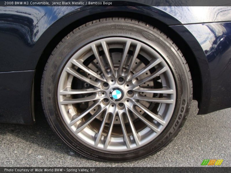 Jerez Black Metallic / Bamboo Beige 2008 BMW M3 Convertible