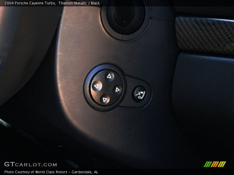 Titanium Metallic / Black 2004 Porsche Cayenne Turbo