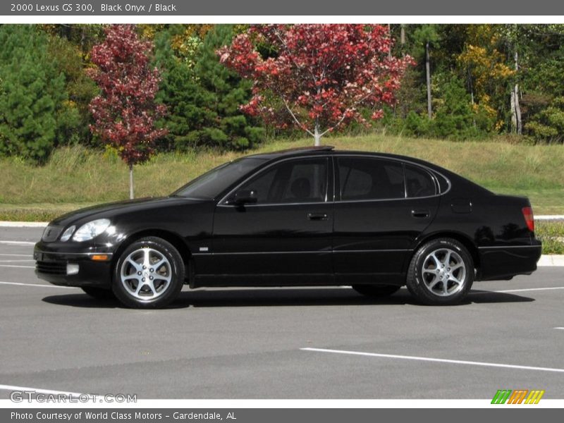 Black Onyx / Black 2000 Lexus GS 300