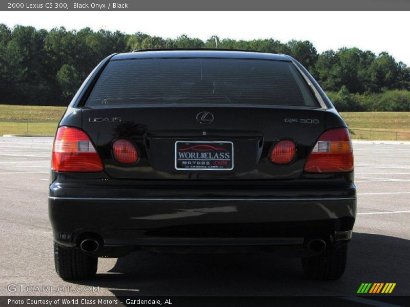 Black Onyx / Black 2000 Lexus GS 300