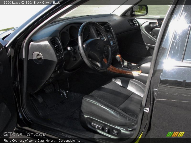 Black Onyx / Black 2000 Lexus GS 300