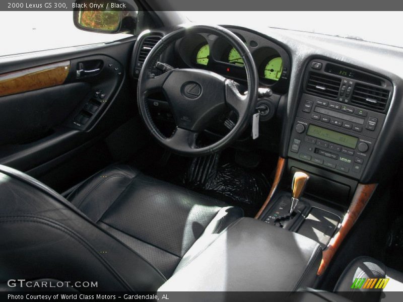 Black Onyx / Black 2000 Lexus GS 300