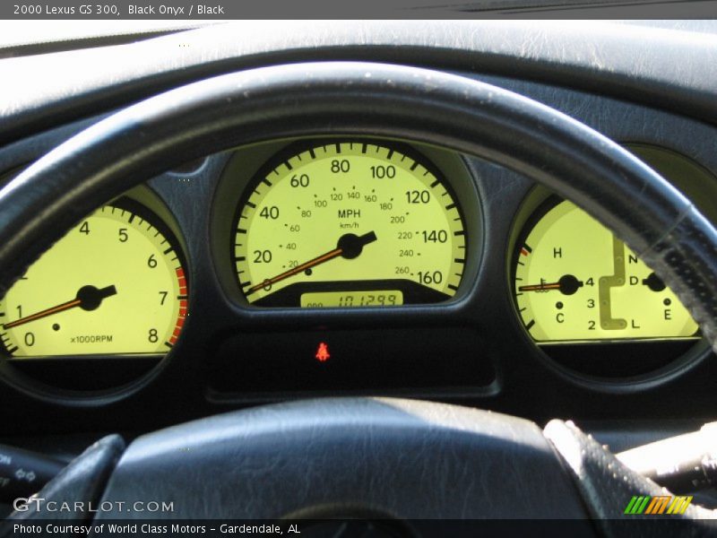 Black Onyx / Black 2000 Lexus GS 300