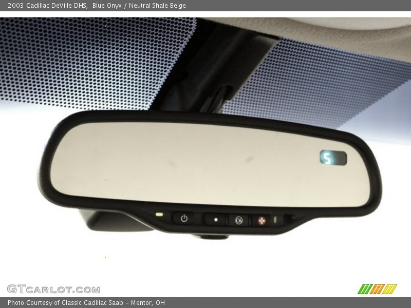 Blue Onyx / Neutral Shale Beige 2003 Cadillac DeVille DHS