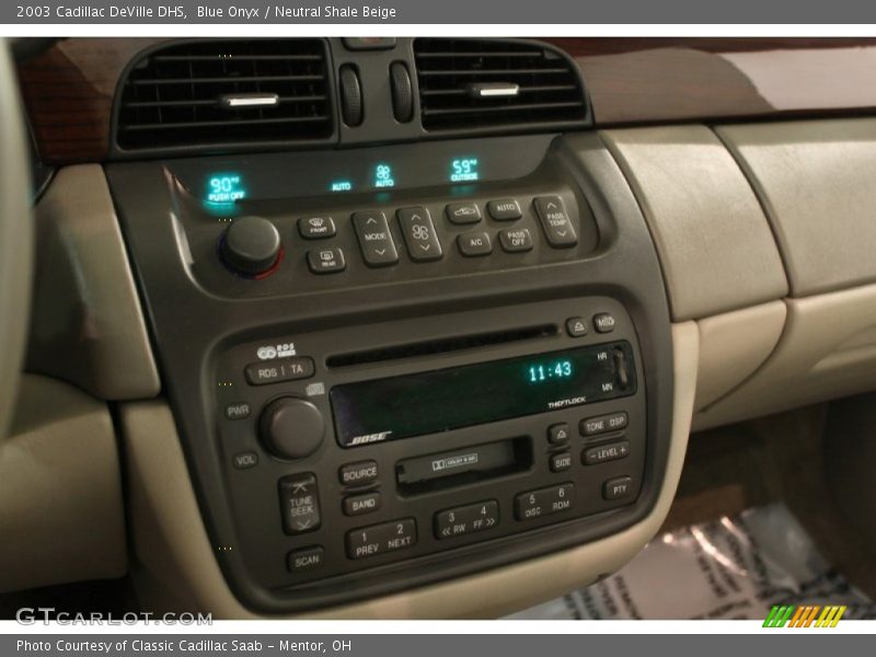 Controls of 2003 DeVille DHS