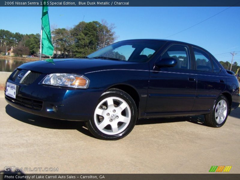 Blue Dusk Metallic / Charcoal 2006 Nissan Sentra 1.8 S Special Edition