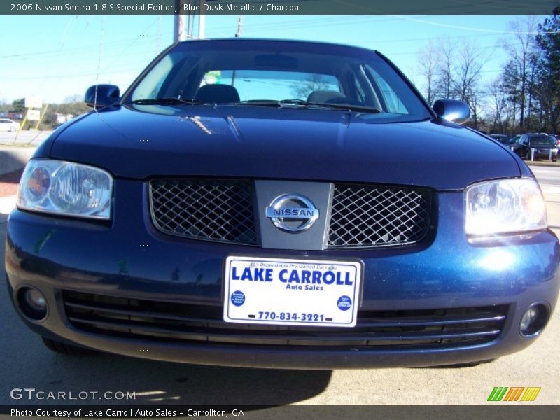 Blue Dusk Metallic / Charcoal 2006 Nissan Sentra 1.8 S Special Edition