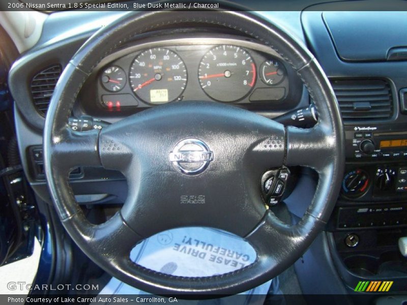 Blue Dusk Metallic / Charcoal 2006 Nissan Sentra 1.8 S Special Edition