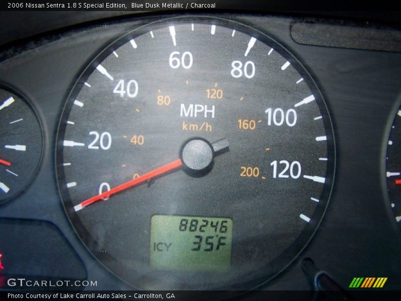 Blue Dusk Metallic / Charcoal 2006 Nissan Sentra 1.8 S Special Edition