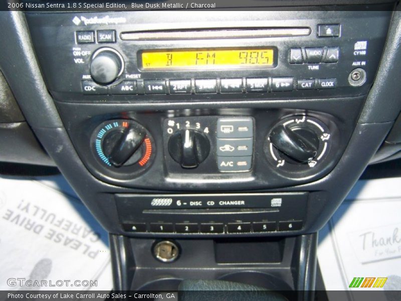Blue Dusk Metallic / Charcoal 2006 Nissan Sentra 1.8 S Special Edition
