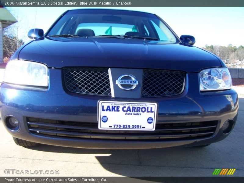 Blue Dusk Metallic / Charcoal 2006 Nissan Sentra 1.8 S Special Edition