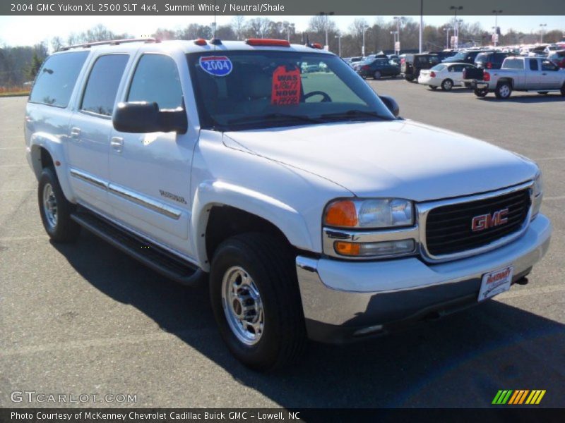 Summit White / Neutral/Shale 2004 GMC Yukon XL 2500 SLT 4x4