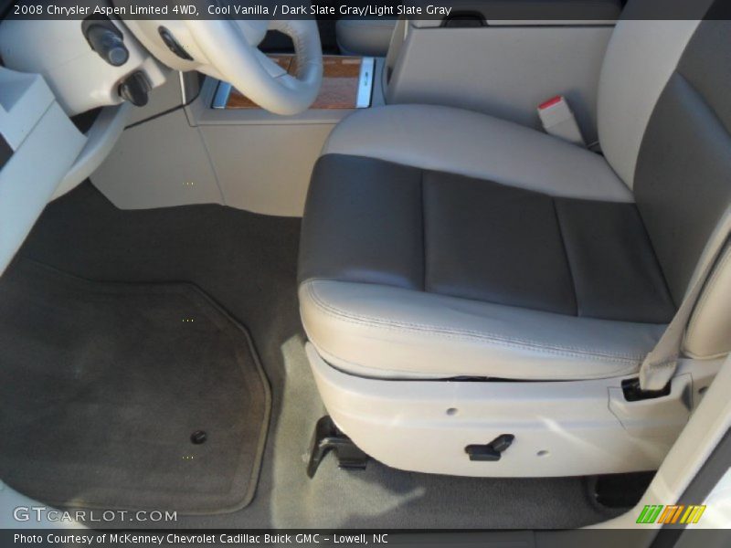 Cool Vanilla / Dark Slate Gray/Light Slate Gray 2008 Chrysler Aspen Limited 4WD