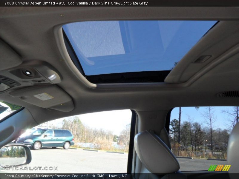 Cool Vanilla / Dark Slate Gray/Light Slate Gray 2008 Chrysler Aspen Limited 4WD