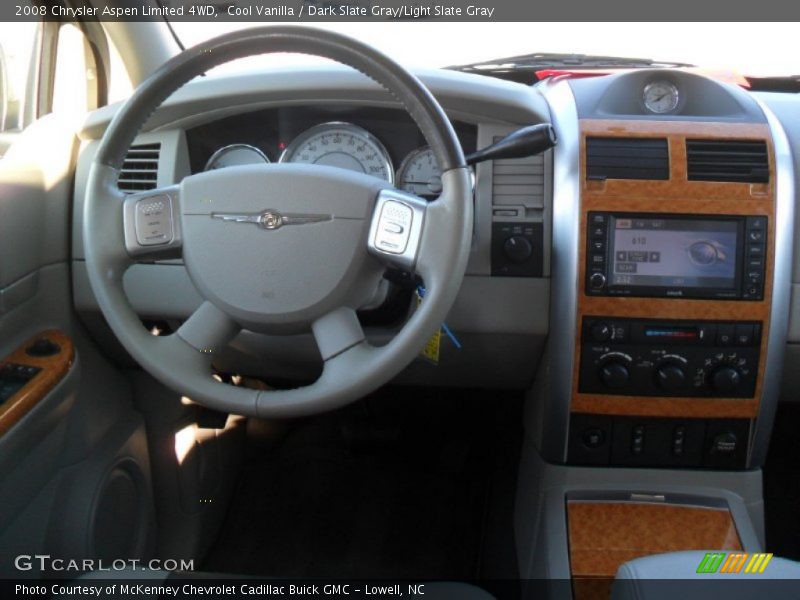 Cool Vanilla / Dark Slate Gray/Light Slate Gray 2008 Chrysler Aspen Limited 4WD