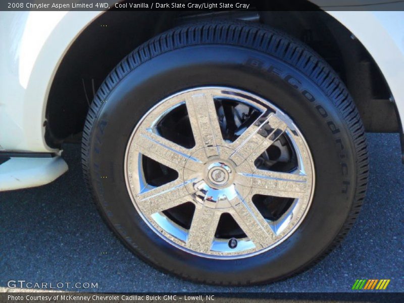 Cool Vanilla / Dark Slate Gray/Light Slate Gray 2008 Chrysler Aspen Limited 4WD
