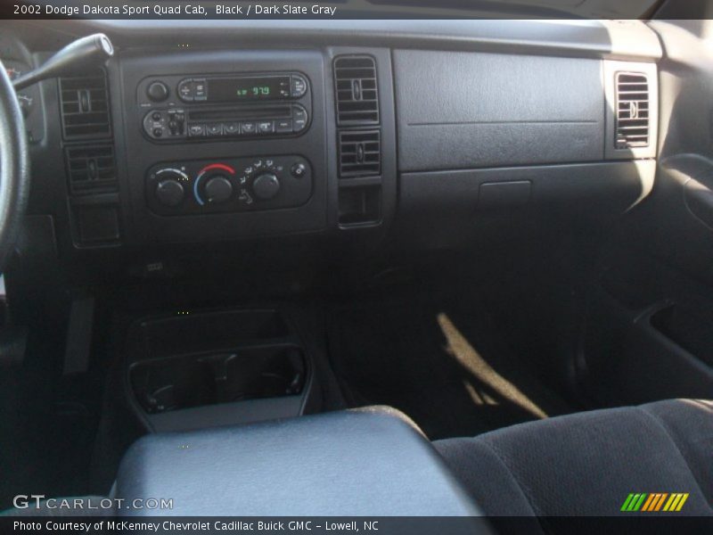 Black / Dark Slate Gray 2002 Dodge Dakota Sport Quad Cab
