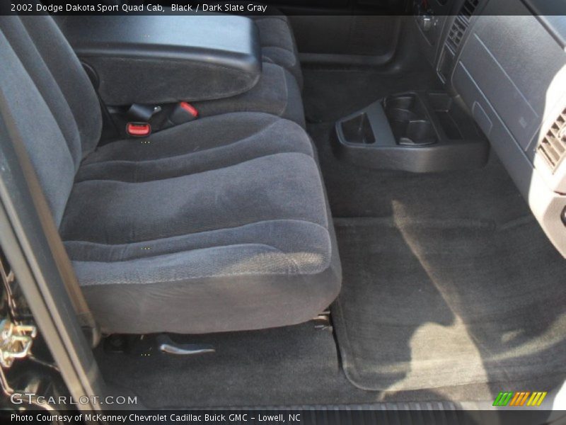 Black / Dark Slate Gray 2002 Dodge Dakota Sport Quad Cab