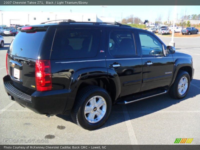 Black / Light Titanium/Ebony 2007 Chevrolet Tahoe Z71